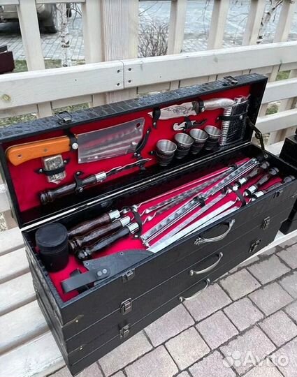 Шашлычный подарочный набор