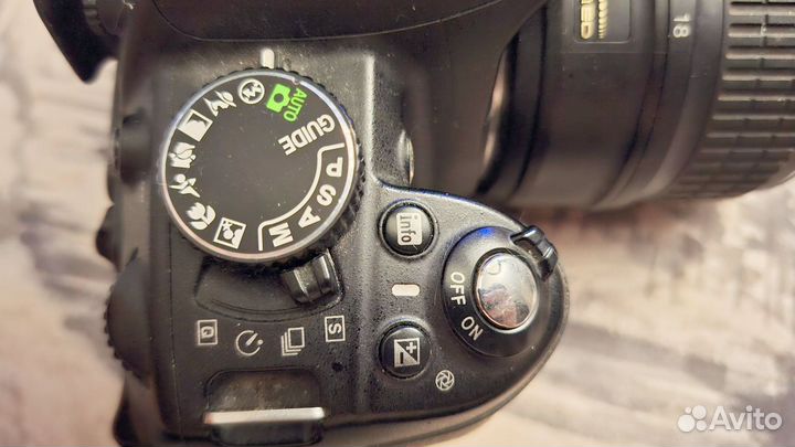 Зеркальный фотоаппарат nikon d3100