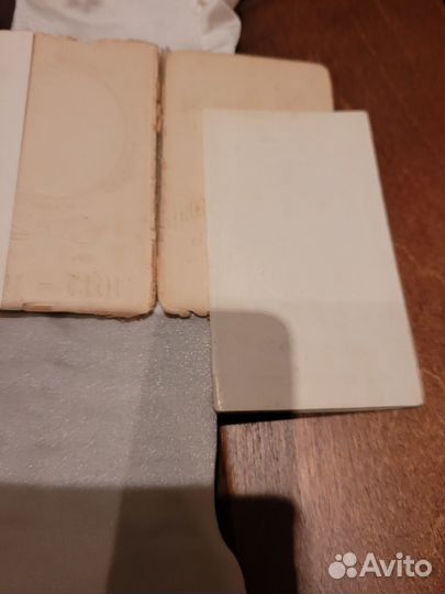 Старинные фотографии 10,5х6