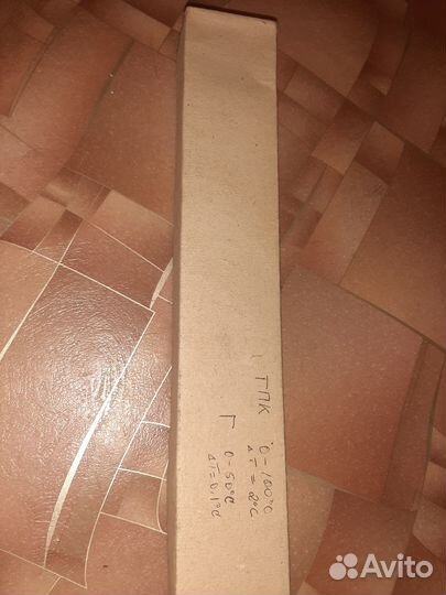 Термометр ртутный электроконтактный тип тпк. СССР