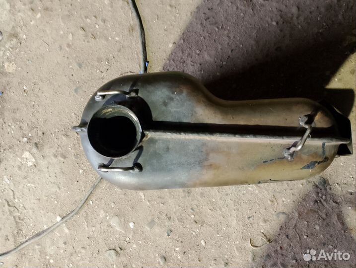 Глушитель б/у на снегоход стелс 800