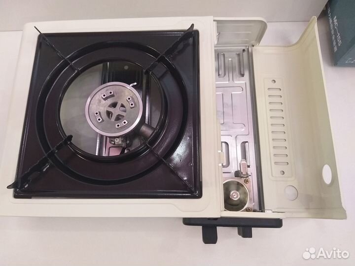 Туристическая газовая плита с пьезоподжигом