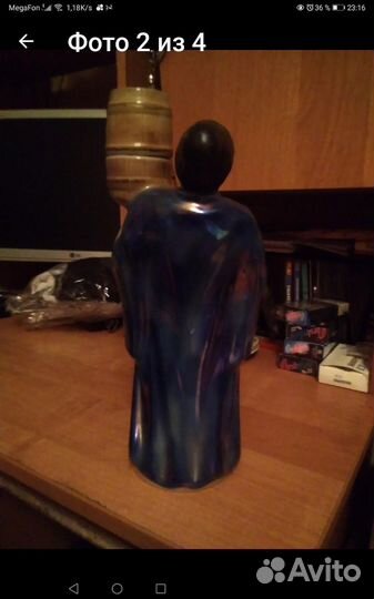 Штоф-статуэтка(графин) Казак Тарас Бульба СССР