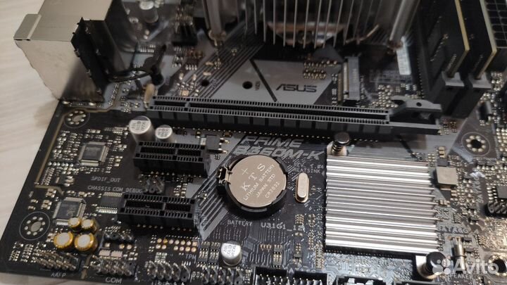 Мат. плата Asus + i5 9400f + 16gb ddr4 + кулер