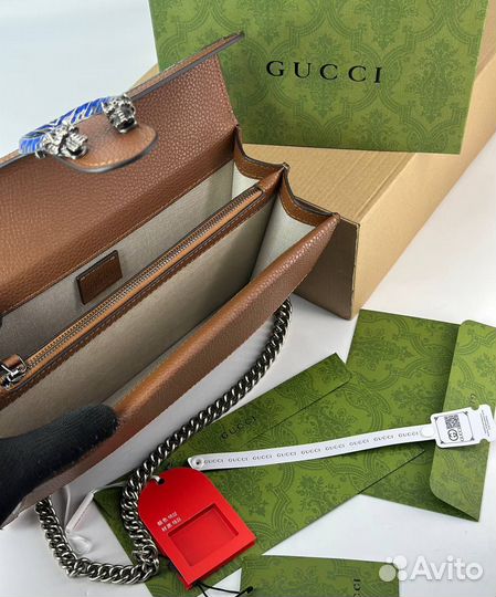 Сумка женская gucci натуральная кожа
