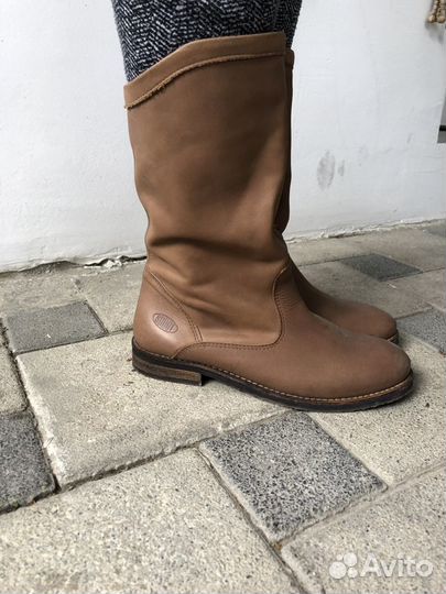 Сапоги кожа натуральная Италия