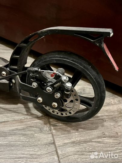 Самокат взрослый складной бу в хорошем состоянии