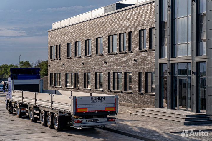 Полуприцеп бортовой Bonum 914296-06, 2023