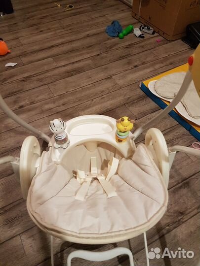 Детские электронные качели шезлонг Франция