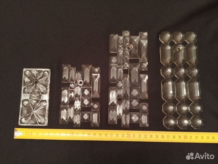 Подвесы для хрустальных люстр, бра СССР