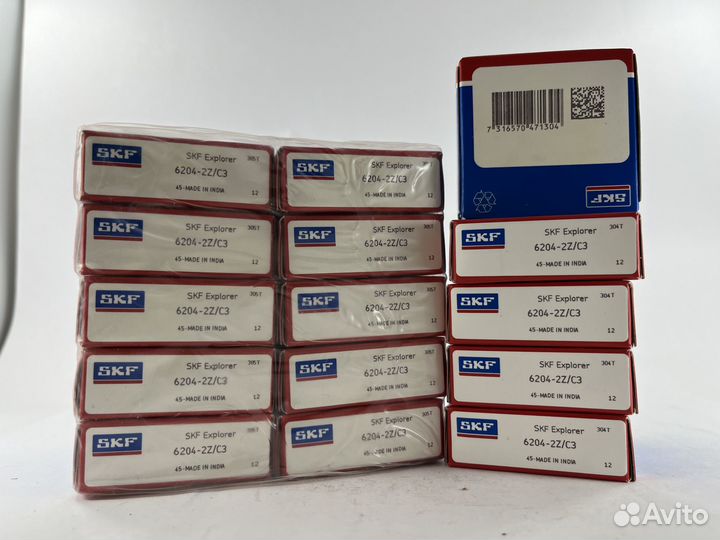 Подшипник 6204 2Z/C3 SKF Универсальный