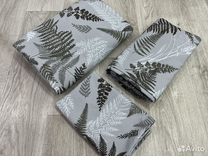 Ткань хлопок(лён), натуральный