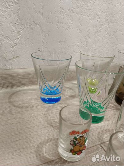 Рюмки, кружка, стаканы