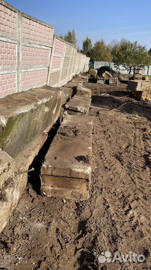 Бетонные блоки бу