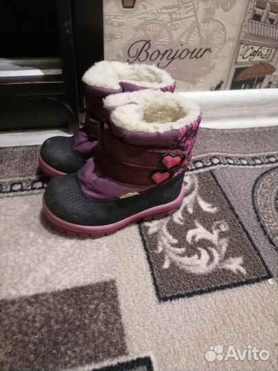 Ботинки зимние для девочки