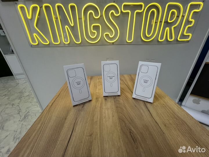 Прозрачный защитный чехол c MagSafe для iPhone