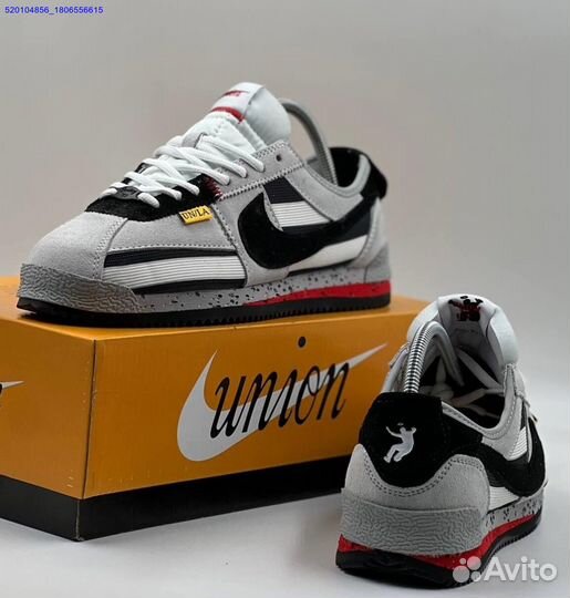 Кроссовки Nike Cortez Union Grey (Арт.72413)