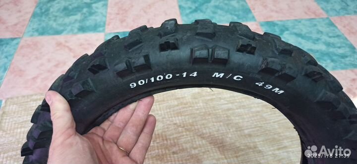 Резина на питбайк 14 задняя