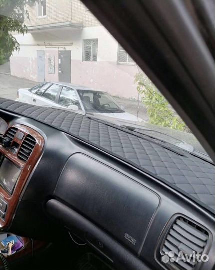 Накидки на панель Алькантара и Экокожа, ворсовые