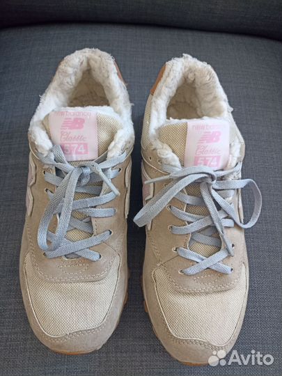 Б/у мало кроссовки new balance 574