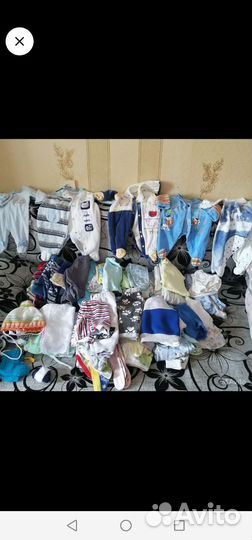 Вещи пакетом 0-6 месяцев