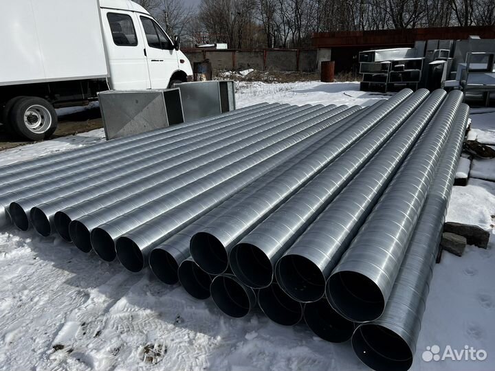 Воздуховоды вентиляция. Труба вентиляционная