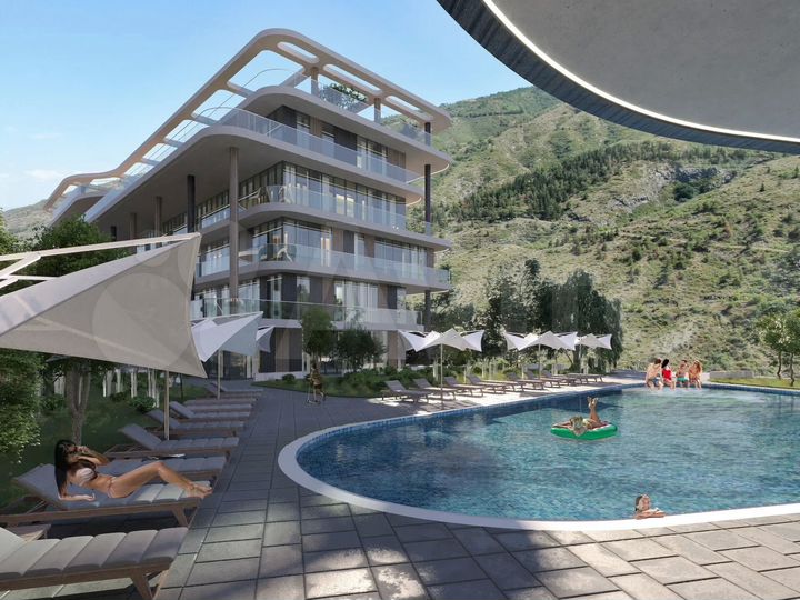 1-к. квартира, 44,9 м² (Грузия)