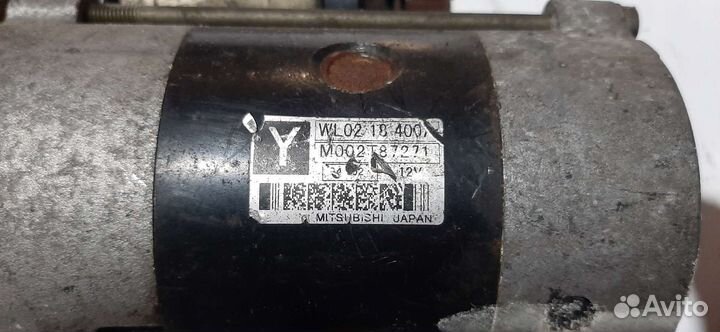 Стартер mazda mpv m002t87271