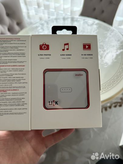 Powerbank 3000mA+память 16gb для Apple