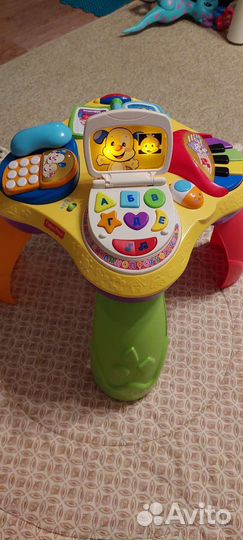 Развивающий столик fisher price, игровой центр