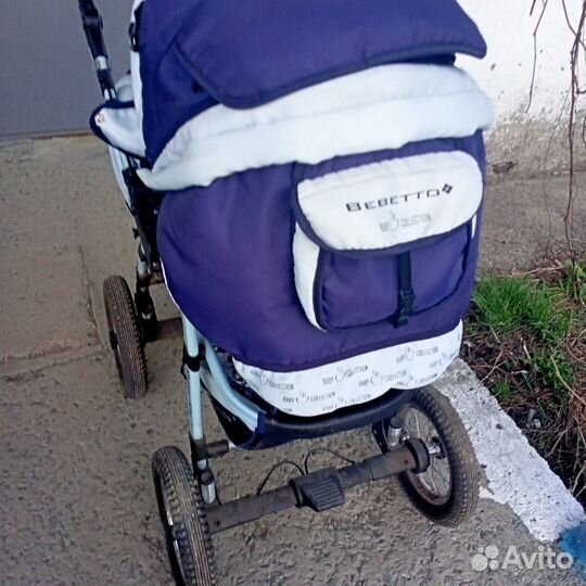 Прогулочная коляска зимне-летняя бу