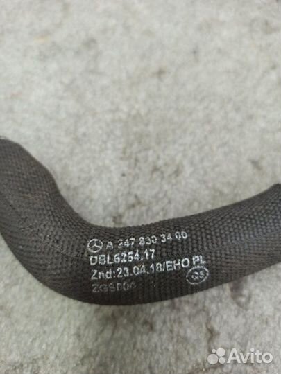 Патрубок Mercedes-Benz Cla 118 282.914 2020