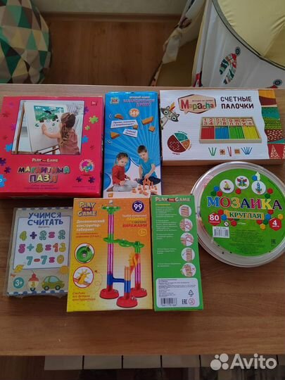 Детские развивающие игрушки