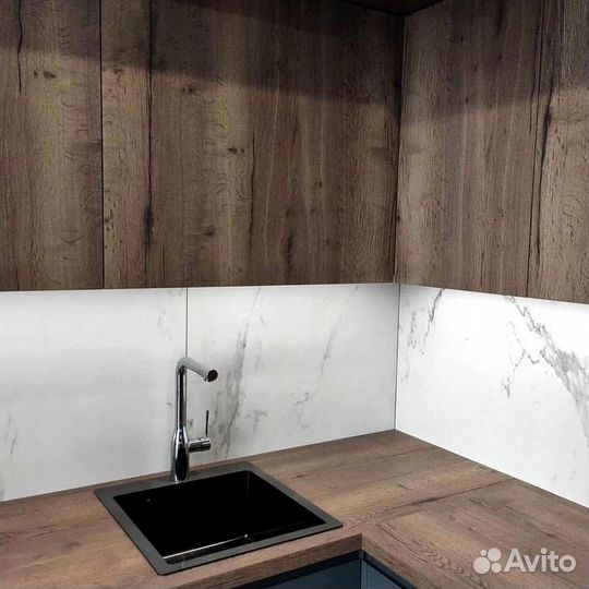 Кухня угловая на заказ.мдф фасады