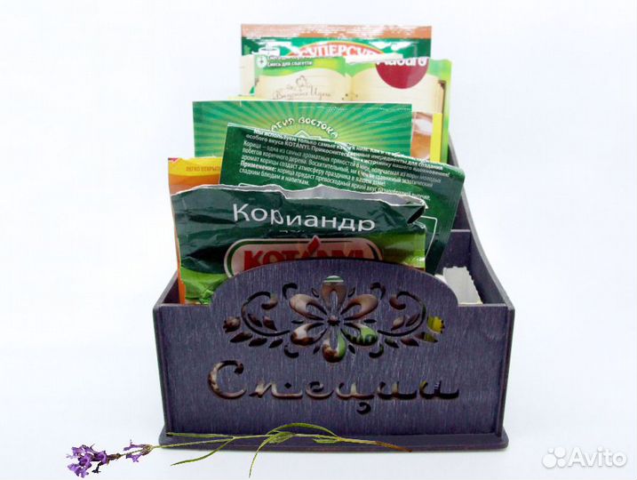 Органайзер для пакетиков специй и приправ