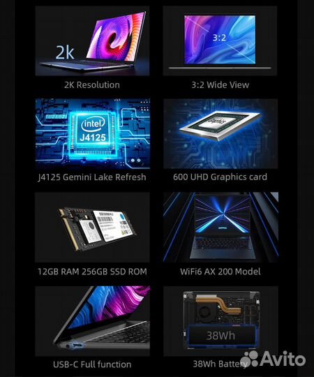 Ноутбук Сhuwi GemiBook Pro 14