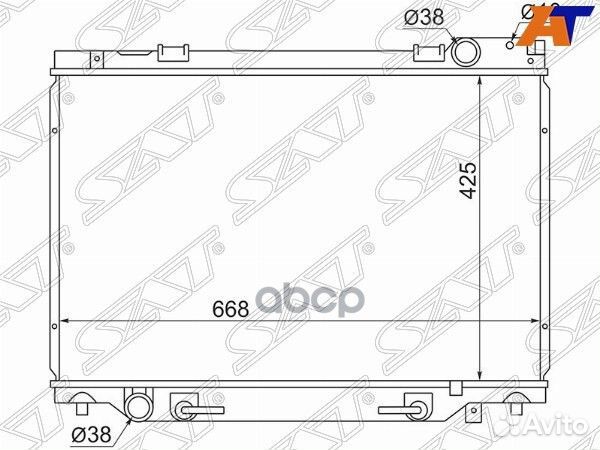 Радиатор Toyota Estima 90-05 / Estima Emina 92-99