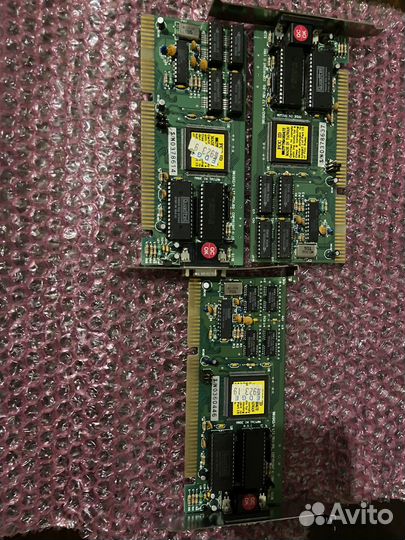 Редкая VGA-карта trident tvga9000B 512K ISA