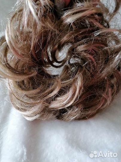 Шиньон на резинке