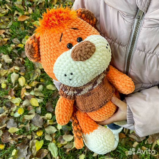 Вязаные игрушки ручной работы