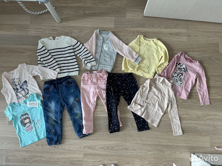 Вещи пакетом на девочку 92-98