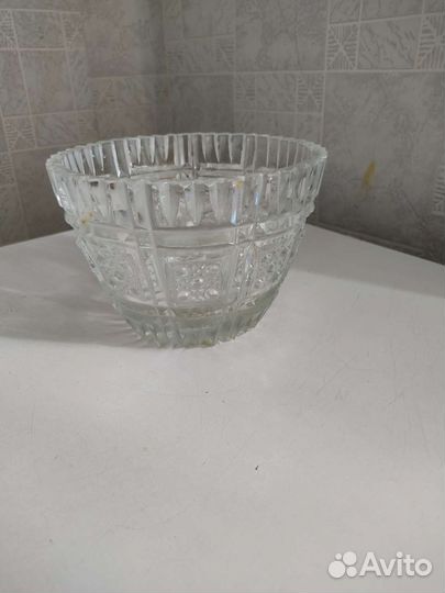 Хрустальная салатница