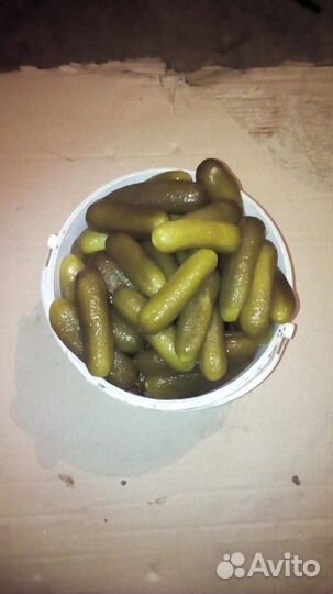 Огурцы соленые