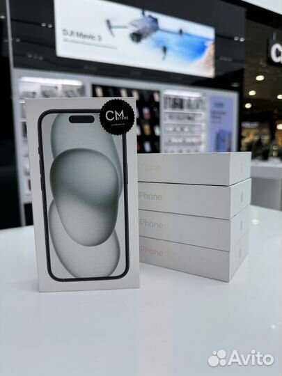 iPhone 15 128 гб черный (1sim + eSim )