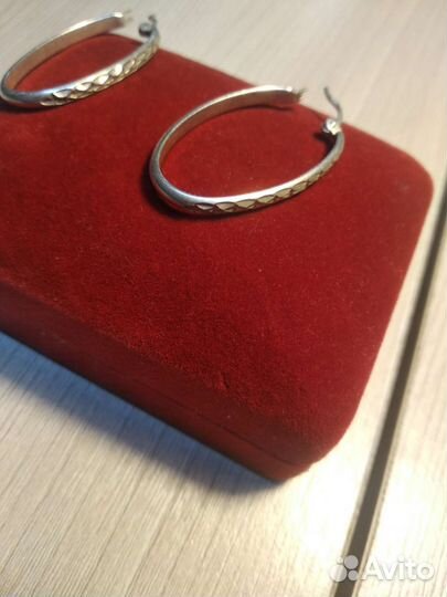 Серебряные серьги