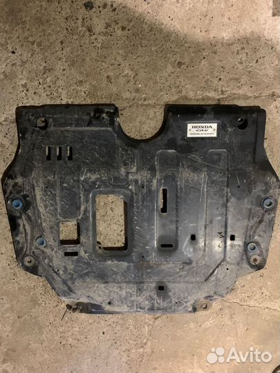 Защита картера двигателя на honda cr-v 4