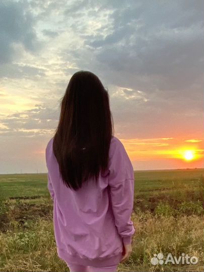 Худи удлиненная оверсайз