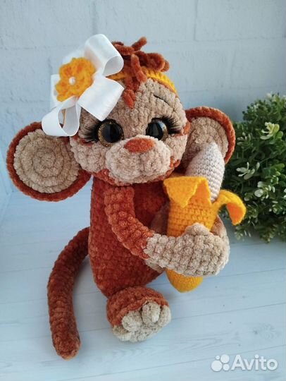 Обезьяна ручная работа