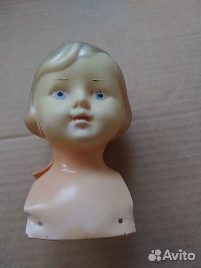 Кукла СССР рошальский хк целлулоид два кольца