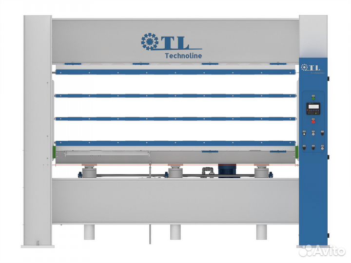 Гидравлический горячий пресс (Россия)